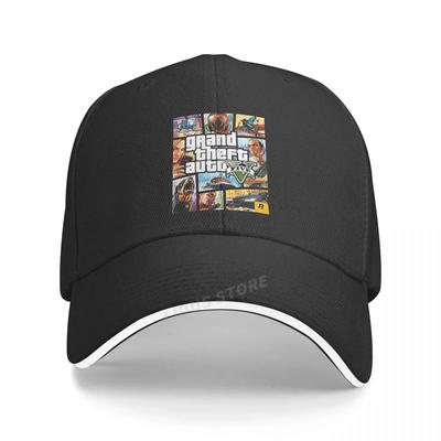 HEISS Gta Street Rollenspiel Spiel Männer Frauen Baseballkappe Gta Grand Theft Auto Aufdruck Mütze Modemarke Spiele-Liebhaber Grand Theft Auto Mützen