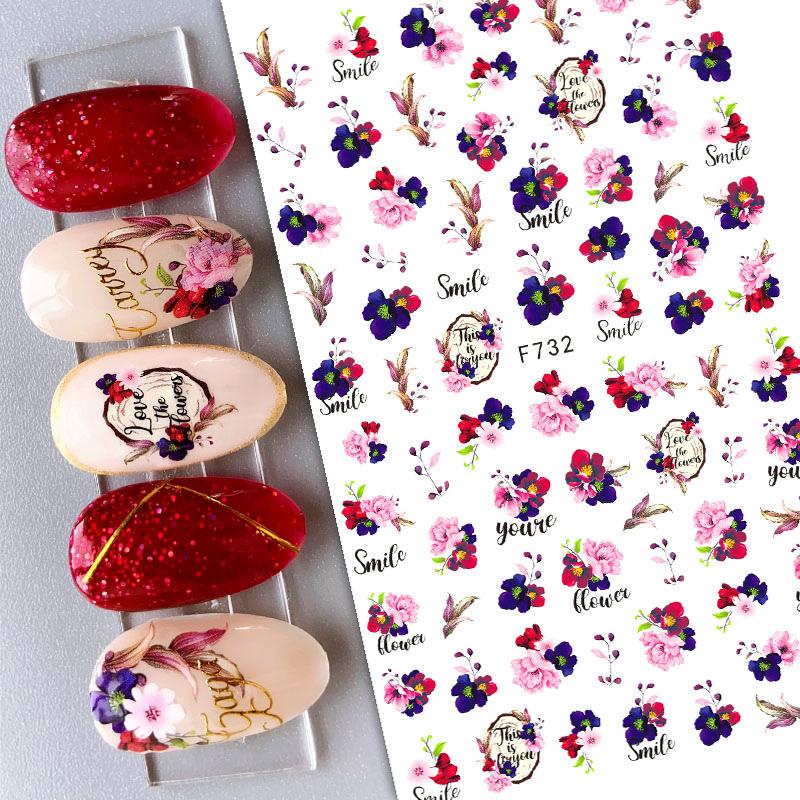 Zurück Kleber Aufkleber 3D Nagel Aufkleber Schwarz Weiß Geometrische Zeichnungen Designs Nagel Aufkleber Dekoration Für Nail Art Schönheit