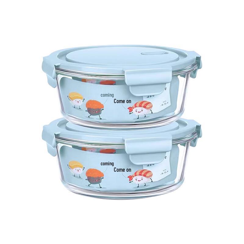 ZIPOYA Round Glass Rice Bowl Set