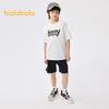 Balabala Boys' Casual Short Sleeve Set