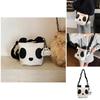 Cute And Fun Panda-themed Canvas Sling Bag For Children And Adults Stylish And Practical