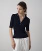 LAMEREI Ribbed Collar Knit[Lmbfsukn306]-3Color