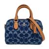 [Gebraucht] Rowan 18 Marke Print Abnehmbarer Schultergurt Stoff Boston-Tasche - Ausgezeichnet #NXT6PT