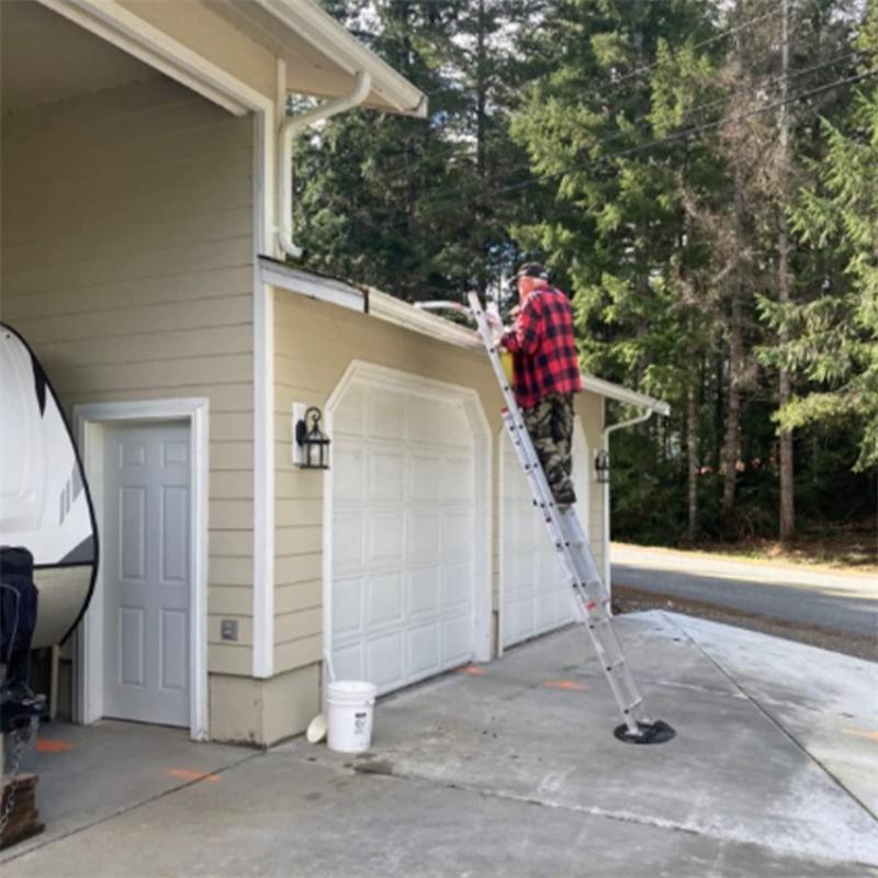 Orange/Grey Stepladder Holder Portable Ladder Stabilizer Household Ladder Stabilization Auxiliary Tool