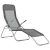 Folding Sun Loungers 2 Pcs Textilene Anthracite