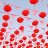 10Pcs Chinese New Year Decoration Red Lanterns Wall Decor Asian Decor Lantern Festival Lanterns
