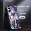 Vivian cool game girl pattern Phone Case For Samsung Galaxy S26 S25 S24 S23 S22 S21 Plus Ultra Note20 Soft Black