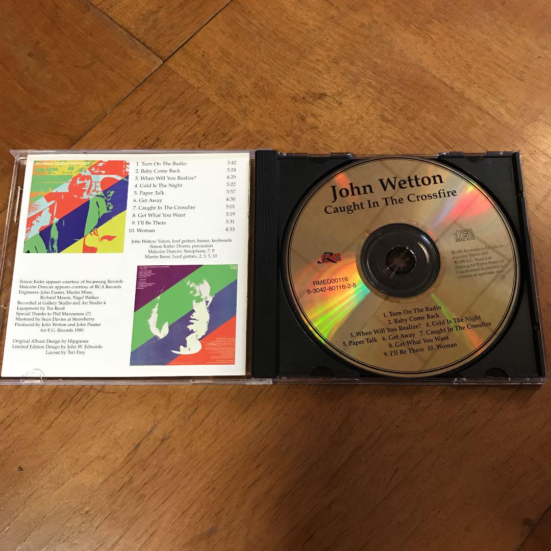 

[USED] John Wetton/Court in the Crossfire Limited Edition