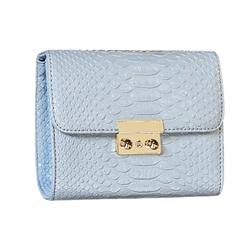 Trendy Women's Bag New Fashion Crocodile Pattern Single Shoulder Small Square Bag Versatile Chain Crossbody Bag