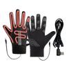 Winter USB Heated Gloves Adjustable Hand Warming Gloves Creative Touchscreen Gloves