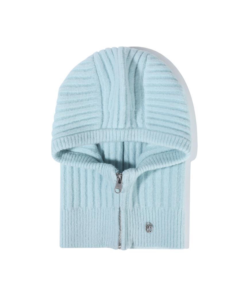 Malittepeulangsowajeobeo Circle Logo Zip Up Balaclava Sky Blue