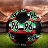 SIZE 5 Hannover 96 Soccer Ball Colorful All Ages Machine Stitched PVC Competition Ready Durable High-Bounce
