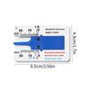 0-20 Mm Tyre Tread Depth Depthometer Car Wheel Tread Depthometer Tread Ruler Wheel Measure Tool Plastic Measure Tool
