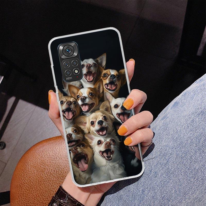 

Funny Selfie Dogs Group Phnoe Case for Phnoe Case for Xiaomi Redmi Note 15 14 14S 13 Pro Plus 12 12S 11S 11E 10S 10 11T 5G Uniqu Note 13 Pro Plus