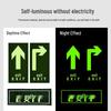 NTSW Luminous PVC Safety Exit Sticker