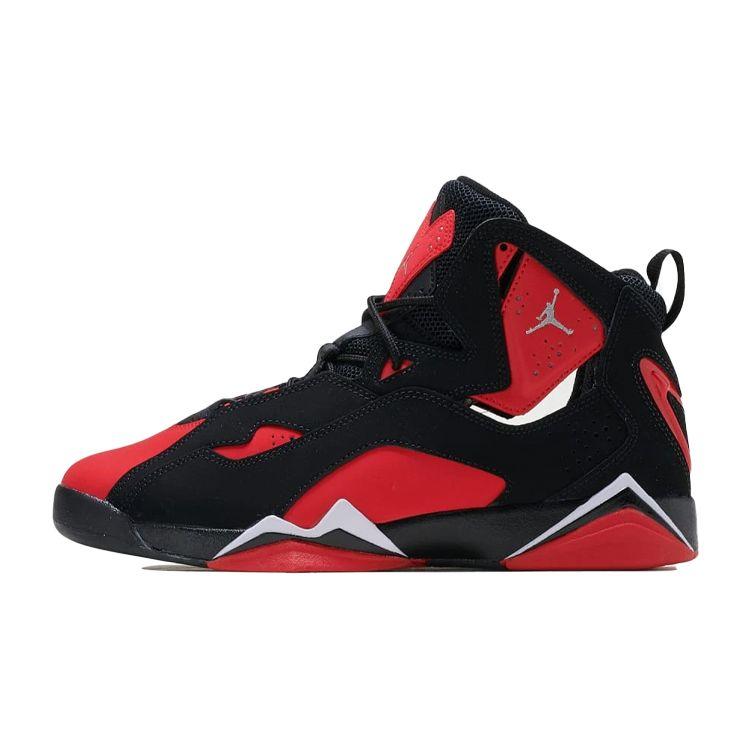 

Детские кроссовки Air Jordan Jordan True Flight GS Bred, черный хром, университетский красный CU4934-001