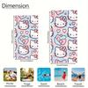 1pc Hello Kitty Strawberry Flower Printed Beach Towel,Polyester,Ideal for Swimming, Yoga, Camping, Bathroom, Travel