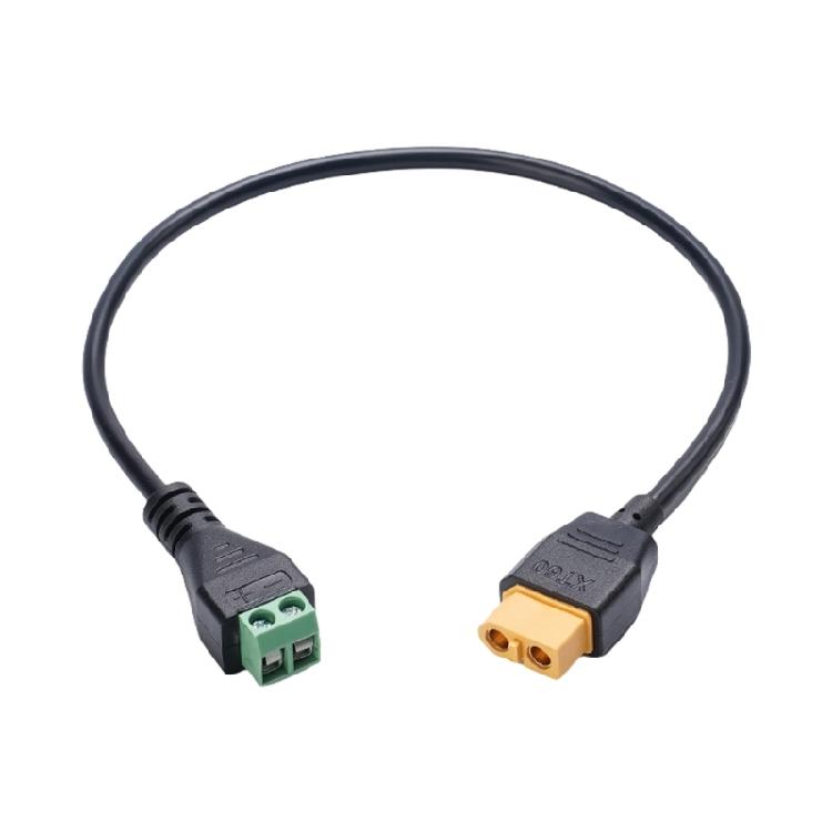 

XT60 Balanced Charging Adapter Female to 2-Pin Connectors with Screw Fixed Terminals for Easy Setups 30CM 1