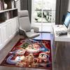 1PC Custom Name Christmas Magic Night Theme Floor Mat Ideal for Living Room, Game Rooms, Office, Bedroom,Floor Mat Playful Design