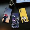 Game Murder Drones N V J Soft Silicone Black Cover Phone Case For Samsung Galaxy A73,A72,A71,A70,A53,A52,A51