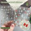 5D Geprägte Weihnachts-Nagelsticker - Baum Schneeflocke Elch Schneemann Decals, Herbst Winter Maniküre Zubehör für DIY Salon Zuhause