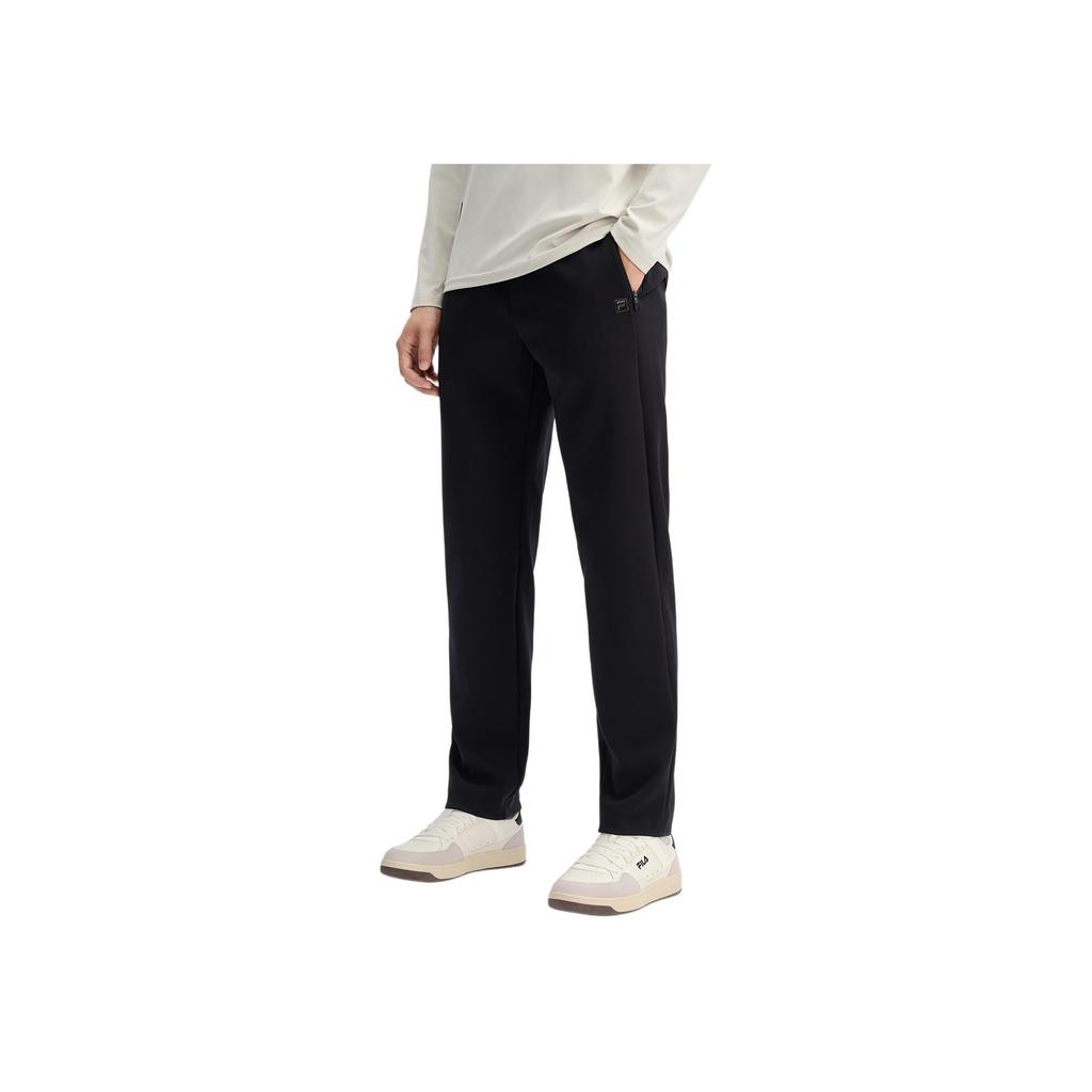 New FILA Casual Pants Men's Jet Black F11M513604F-BK