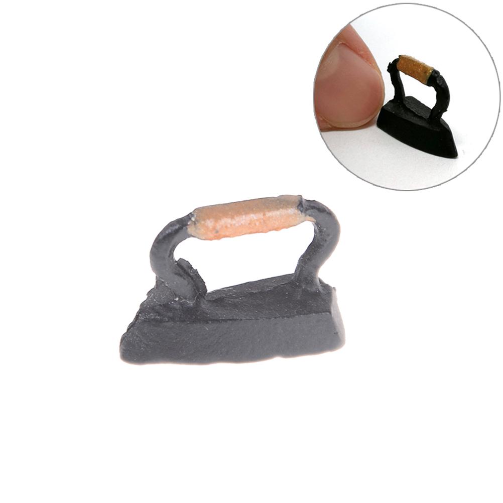 

1:12 Dollhouse Miniature Adornment Iron Clothes Tool Doll Room Furniture Toys