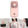 Mini Portable Hand-held Fan Charging Portable Fans Electric Fan Summer Cooling Fans Plastic Material for Outdoor Indoor