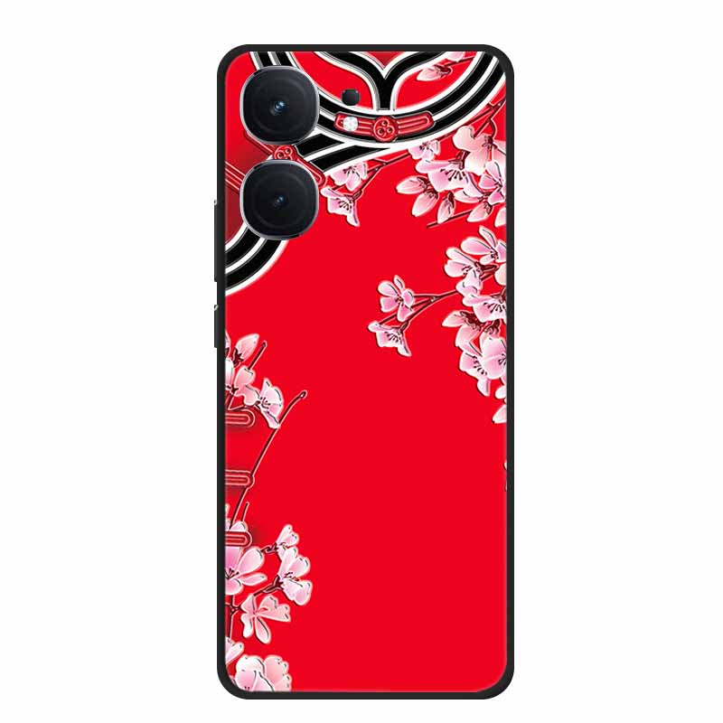 3D Emboss Case For Vivo iQOO Neo9s Pro Plus Phone Case Silicone Soft Coque For Vivo iQOO Neo9s Pro+ Back Cover Case 9 S Pro Plus