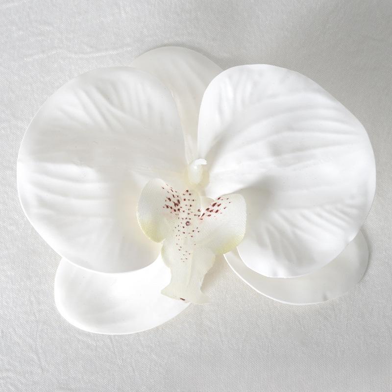 5pcs Simulated Film Butterfly Orchid Flower Head Petals Flower Accessories Headwear Hairclip Handmade Wedding Gift Decoration