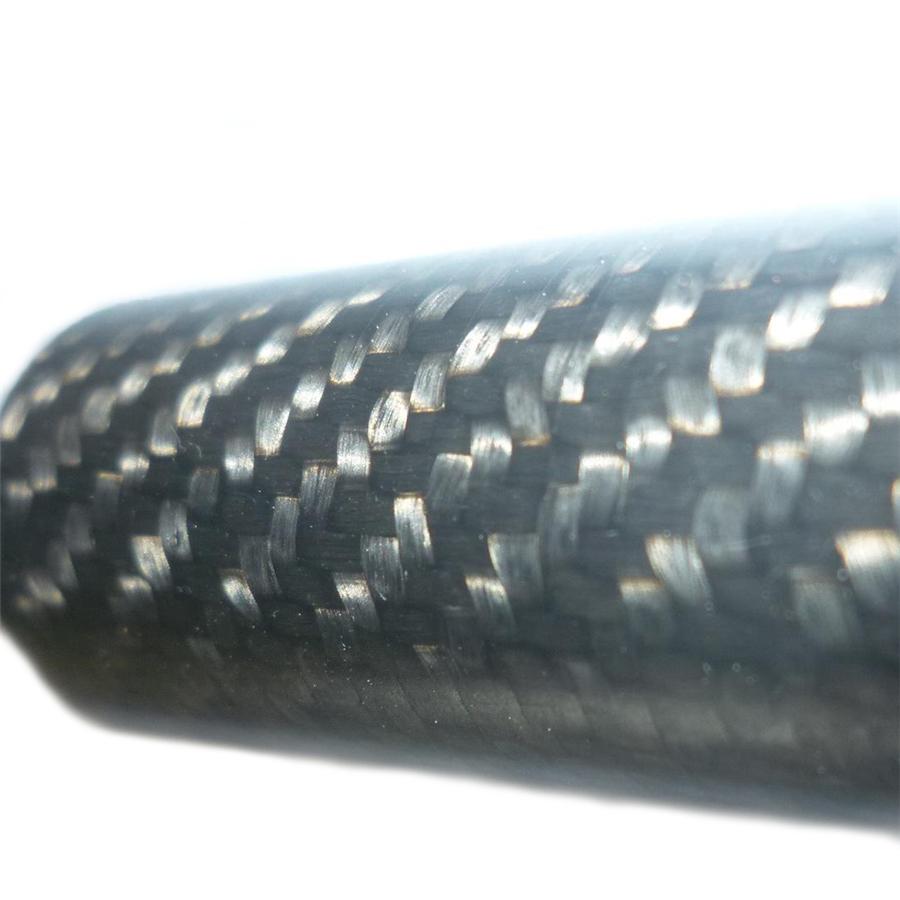 1 Pair Lightweight Durable Real Carbon Fiber Matte Black Handlebar Tube Grip Bar