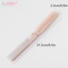 1PC Dual Function Foldable Travel Comb Anti-Static Curly Hair Tool Soft Teeth Detangling Portable For Girl Hair Styling Supplies