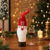 1PC Champagne Decoration Christmas Decorations Wine Bottle Bag Cute Santa Claus New Year Multiple Options Available