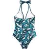 2024 European & American Chic Backless Slimming One-Piece Swimsuit for Women