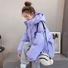 Winter Neue Daunen Baumwolle Jacke Damen Koreanische Lose Starke Mit Kapuze Lange ärmeln Candy-farbige Warme Parka Mantel