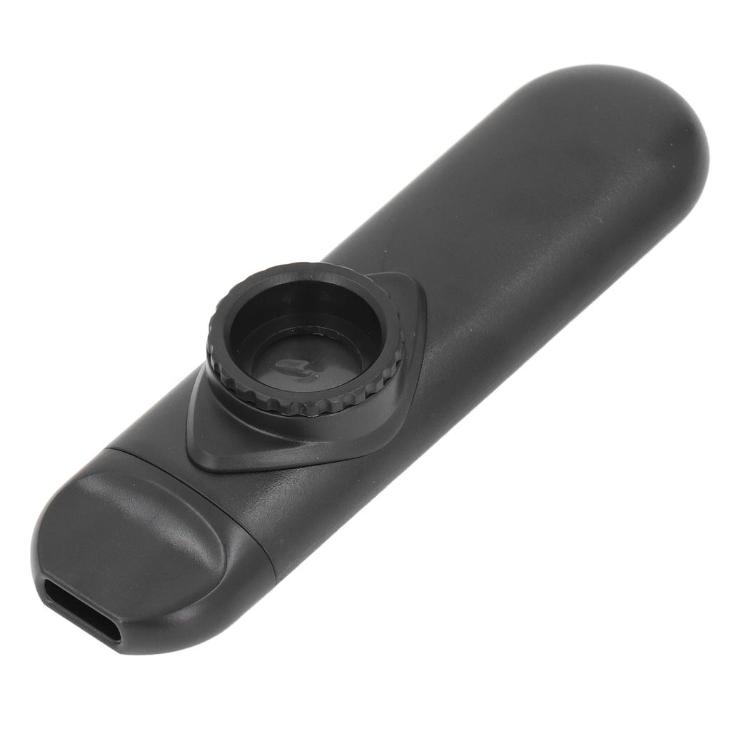 Kazoo Set Professional Portable Kazoo Flute Musical Instrument for Stage Performance Obsidian Black