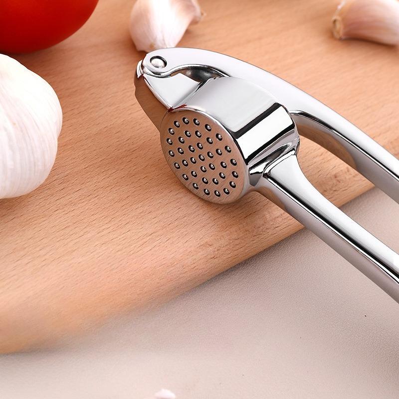 1PC Garlic Press Garlic Puree Manual Ginger Garlic Maker Walnut Clip Household Alloy Kitchen Mini Gadget Household Kitchen Tools