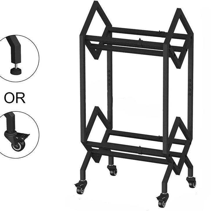 Desktop Creative Vinyl Record Storage Rack CD Organizer European Detachable Metal Magazine Floor Display Stand