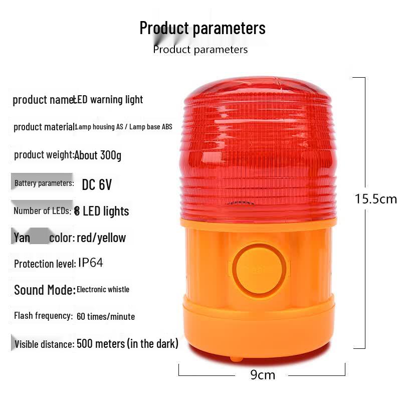 Qilu Anran Rechargeable LED Warning Strobe Light
