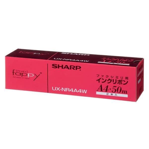 Sharp genuine fax ribbon ink ribbon 50m 1 pack UX-NR4A4W (2 pieces) [product]