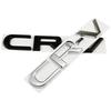 15.4cm Metal 3D Car Stickers Side Fender Badge Styling for Honda CRV Logo 2023 2024 Rear Trunk Emblem Decal Exterior Accessories ajl256