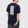 UNIQLO Mamoru Hosoda Animation Works UT Monster Child Letter Print Crew Neck Short Sleeve T-Shirt Unisex Tops Navy-Blue 440688-69