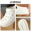 Clogs Sandals Men Women Couples Garden Shoes Summer Outdoor Slides Black White Outside Beach Shoes