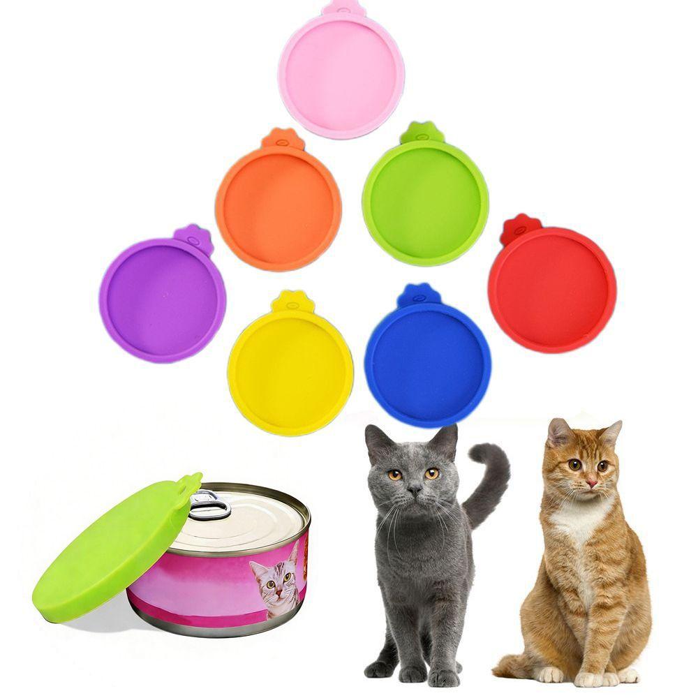 Puszki do przechowywania żywności Pudełko na pokrywki Pokrywka Pokrywki do puszek dla zwierząt Pokrywka do puszki z żywnością Silikonowa pokrywka do puszki Pokrywka do przechowywania świeżości