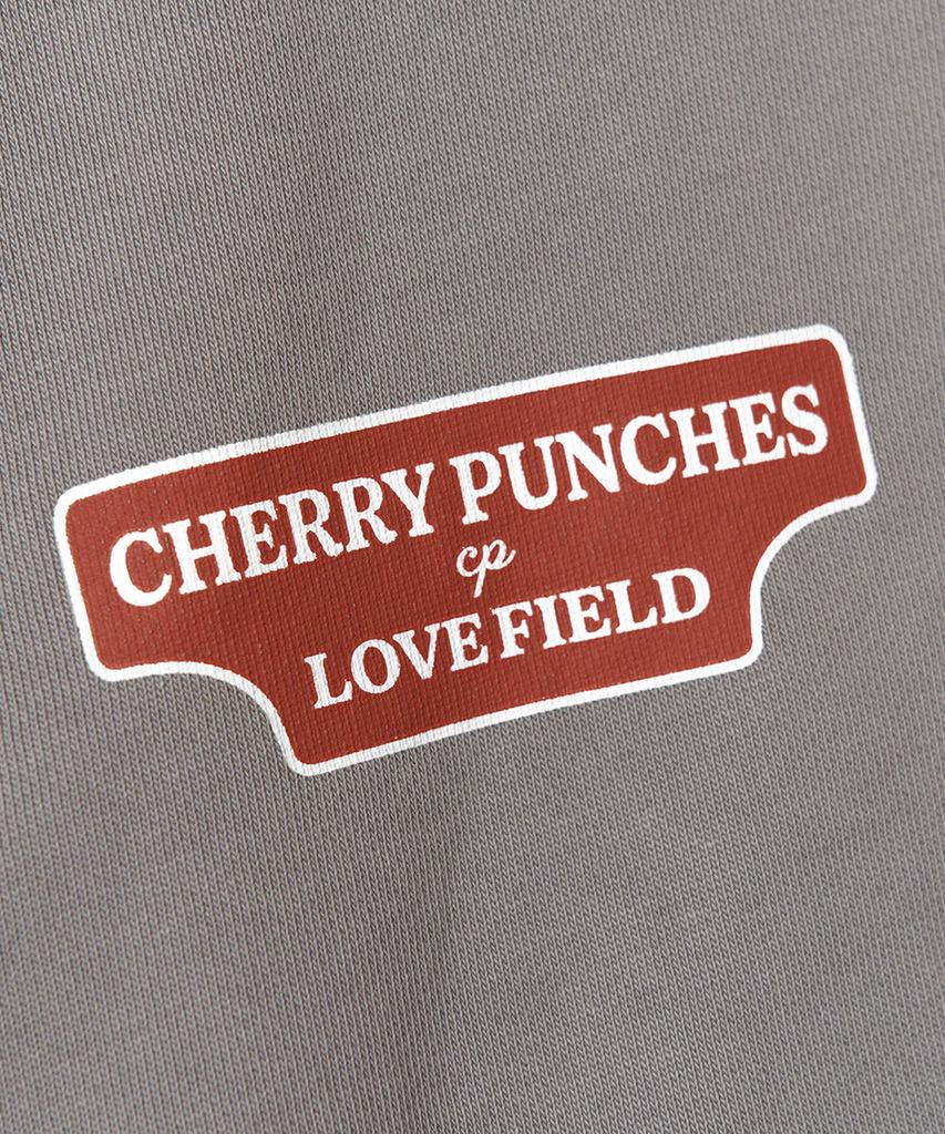 Cherry Punches Motor Company Zip-Up Hoodie (Gray)