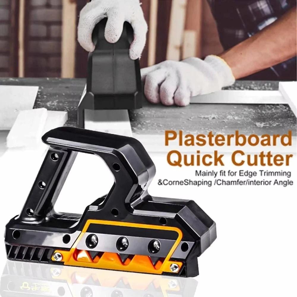 Ergonomic Gypsum Board Chamferer Hand Plane Chamfering Planer  Woodworking Cutting Tools