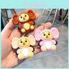 Adorable Cheburashka Keychain Resin Monkey Car Decoration Cute Cartoon Gift