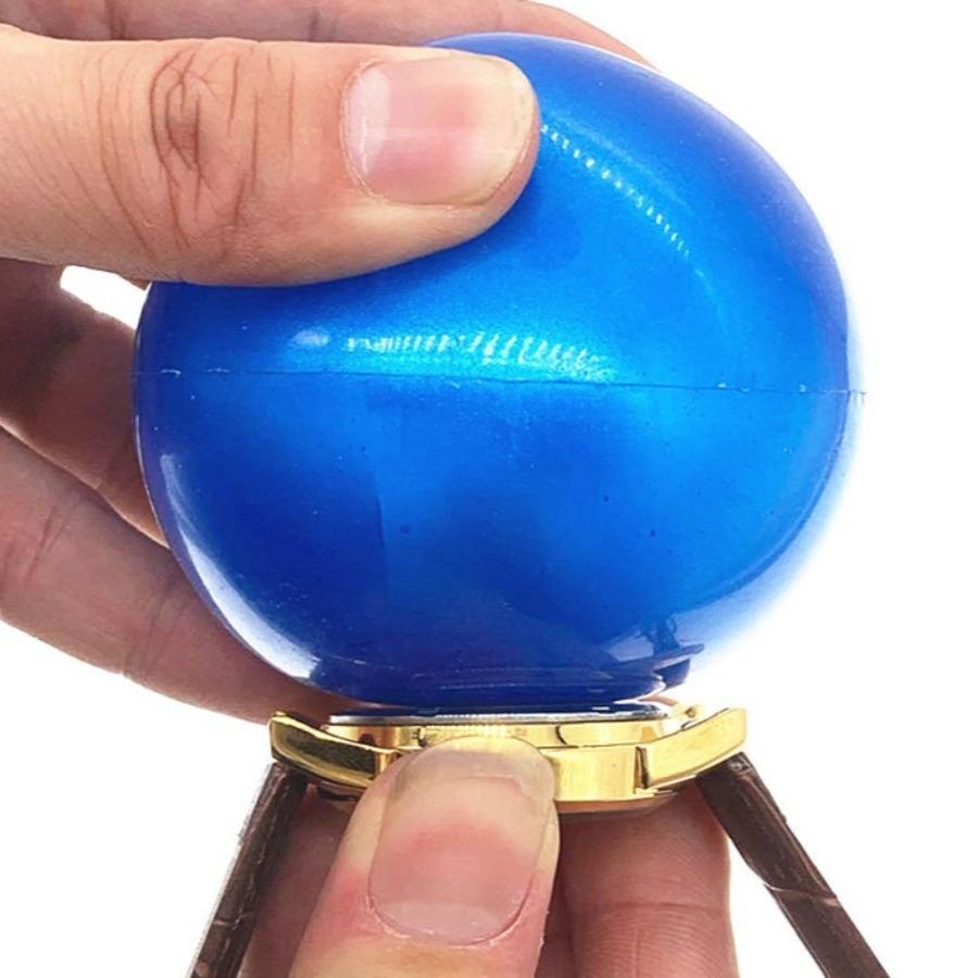 Blue Watch Case Open Ball 7cm Diameter Durable Rubber Safe Reliable Portable Watch Friction Ball for Professional Repair Tool