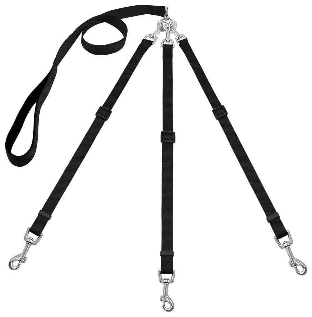 

TIYEP Dog Leash for 3 Adjustable Suitable for Medium and Small Lightweight Pet Supplies Three-Dog Leash, Dogs, Rope, Dogs, Popular, Convenient,