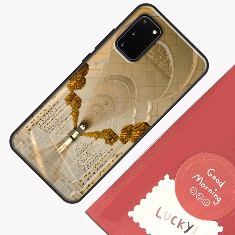 Islam Muslimische Moschee Handyhülle Für Samsung Galaxy S26 S25 S24 S20 S21 S22 S23 Ultra S10 Plus S25 FE Hülle Schale